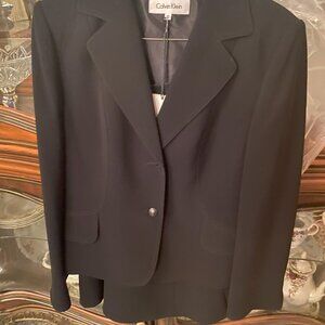 CALVIN KLEIN SKIRT SUIT 2 PIECES GRAY color SIZE 10